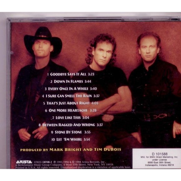 BLACKHAWK SELF-TITLED CD, 10 Tracks, ©1994 - Picture 2 of 2